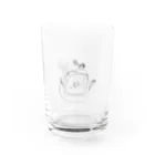 にゃんこのあさねこぱんの牛乳グラス Water Glass :front