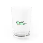 grk0 🌟ウサギのチャとシロ〜時々カッパのカッパ素潜り Water Glass :front