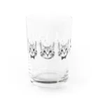 magicalcats雑貨店(マジカルキャッツ雑貨店)の7つ子にゃん！ Water Glass :front