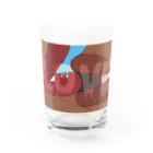 crazycocoのLOVE and DREAM Water Glass :front