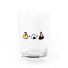 （株しか会社）の天むす方程式 Water Glass :front