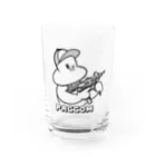 スリープキャットスタジオのパッコちゃん(PACCOM) Water Glass :front