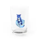 nekoneko_melonsodaの「su」 Water Glass :front