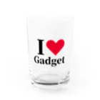 harusaraショップのI LOVE ガジェットグッズ Water Glass :front