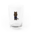 with_puyoの蔵人ネコ Water Glass :front
