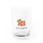 DEEPDRILLEDWELL@井戸の中のColorful Grapes Water Glass :front