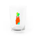 緋野叶越のうさにん Water Glass :front