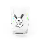 meisaki shopの笑い転げて ぺんでぽん（星⭐️） Water Glass :front