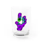 TKGのMonsterhand　purple Water Glass :front