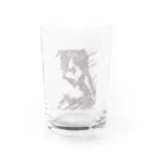 randomyokoの横顔 [抽象アート] Water Glass :front