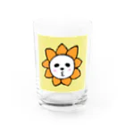 ミスターパンダワールドのフラワーパンダ Water Glass :front