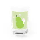 梨ソーダランドの子うさぎと洋梨 Water Glass :front