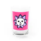 ミスターパンダワールドのフラワーパンダ Water Glass :front