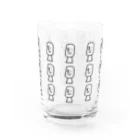 コンロランのイースター島のモアイ(27人) Water Glass :front