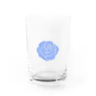 華＠AutoCAD特化ブログ育成中のブルーローズ Water Glass :front