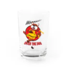 ShibazooのKung Fu Dog! Water Glass :front