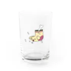 エンペラーのくつしたいぬカラー Water Glass :front