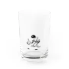 中垣ゆたかのレッツ・ゴーUFOくんアフロくん Water Glass :front