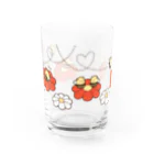 HAKKO'S KITCHEN SUZURIのおはなばたけ Water Glass :front