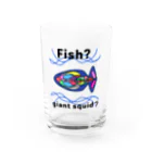 Future Starry Skyのfish?giant squid? Water Glass :front