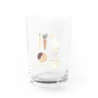 めじろのおみせのあひるたち Water Glass :front