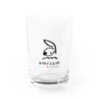 amrtamのアムルタムうさちゃん Water Glass :front