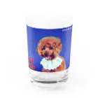 temple islandの70s USA ver Good smile dog Water Glass :front