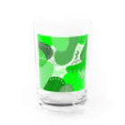 うにぽっぷこーんの観葉植物 Water Glass :front