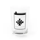 銀河ステイションの銀河ステイション公式ロゴアイテム Water Glass :front