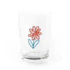 flower-flowersのflower A-1 Water Glass :front