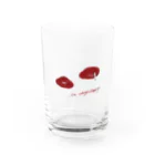 LacのI'm always happy Water Glass :front