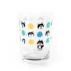 mokohiyori8の黒柴もこ。 Water Glass :front