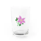 flower-flowersのflower F-1 Water Glass :front