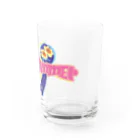 luckyのsummer FIOWER Water Glass :front