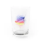 たぬき屋さん。のぶちまけた薄暮 Water Glass :front