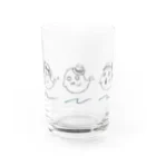 しろさきのおめかしゆうれい(透ける) Water Glass :front