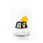 ぽつねん帖のÜto camp シリーズ  Water Glass :front