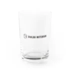 DIALOG NOTEBOOK FUN STOREのロゴ・ヨコ・黒 Water Glass :front