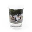 ねこねこまうまうのだらだらメイド Water Glass :front