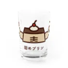 高堂玲/イラストの方の固めプリン Water Glass :front