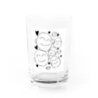 しあわせ笑顔のしあわせ笑顔２ Water Glass :front