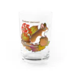 Mika ＠hammytouchの《goods-40》アカネズミ-02 Water Glass :front