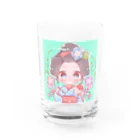 Nest Lab Kyotoの舞妓ちゃん　夏 Water Glass :front