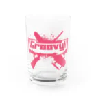 stereovisionのGroovy!(イカすぜ) Water Glass :front
