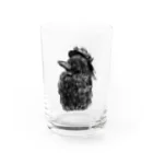 空色の猫-Solairononekoの子ガラス Water Glass :front