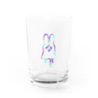 999ROXANEのUSAGI OBAKE -NEON- Water Glass :front