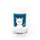 monmokoの寝癖モサ2 Water Glass :front