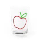 DRIPPEDのAPPLE-りんご- Water Glass :front