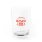 EXCEED_ZAKKAのほどよい飲酒（赤） Water Glass :front