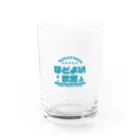 EXCEED_ZAKKAのほどよい飲酒（青） Water Glass :front